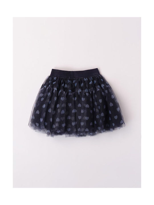 iDO Kids Skirt Floral Black