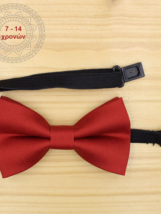 JFashion Παιδικό Υφασμάτινο Παπιγιόν Κόκκινο
