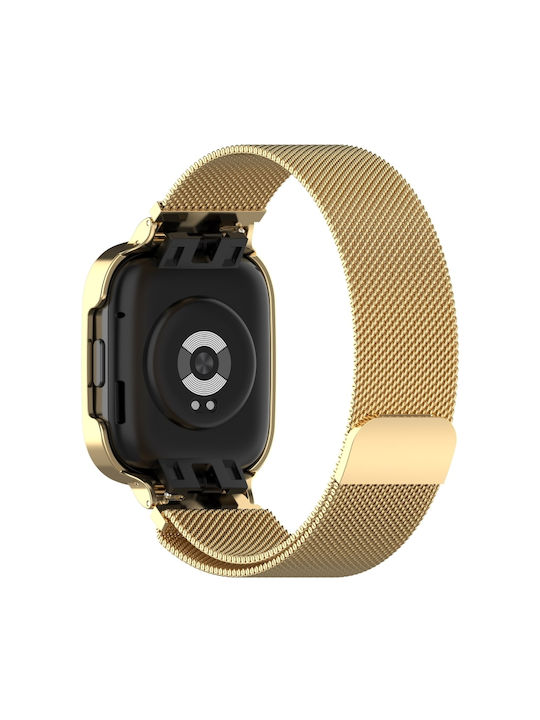 2 in 1 Milan Λουράκι Χρυσό (Redmi Watch 3) 2 in 1 Milan Λουράκι Χρυσό (Redmi Watch 3)
