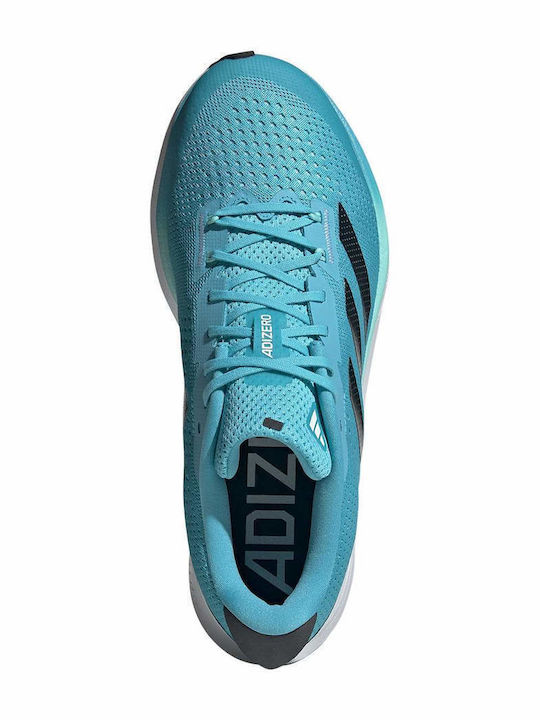 Adizero SL Herren Sportschuhe Laufen Lucid Cyan / Black Blue Met / Wonder Silver