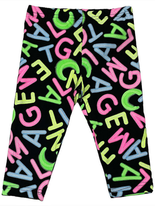 Ustyle Kids Capri Legging Multicolour