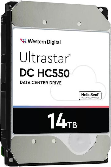 Western Digital Ultrastar DC HC550 14TB HDD Hard Drive 3.5" SATA III 7200rpm with 512MB Cache for Desktop