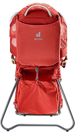 Deuter Кенгуру Раница Червена с Максимално Тегло на Детето 22kg