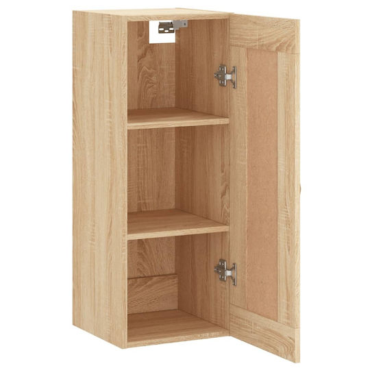 vidaXL Badezimmerschrank B34.5xT34xH90cm Sonoma