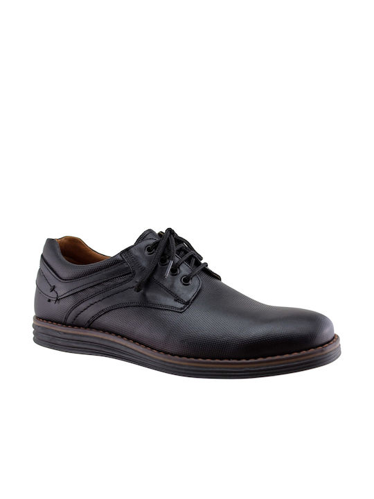 Antonio Shoes Piele Pantofi casual pentru bărbați Negre