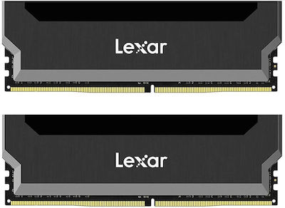 Lexar 16GB DDR4 RAM με 2 Modules (2x8GB) και Ταχύτητα 3600 για Desktop