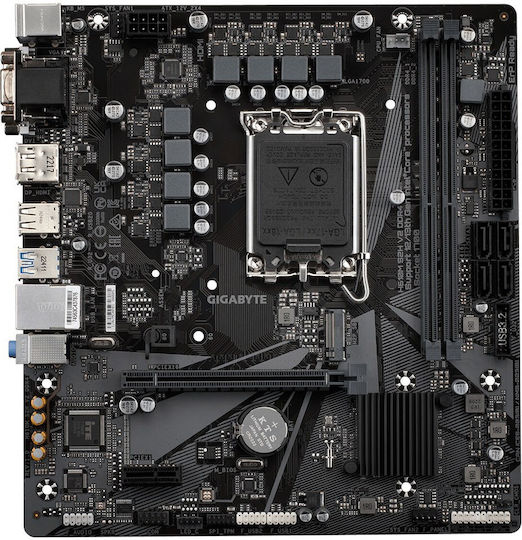 Gigabyte H610M S2H V2 DDR4 rev. 1.0 Mainboard Micro ATX mit Intel 1700 Sockel
