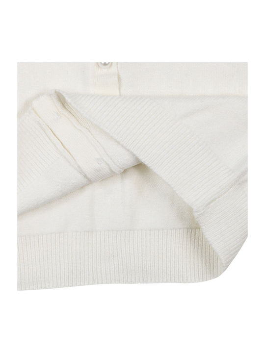 Kids Cardigan Knitted Ecru