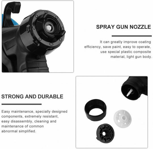 Electric Paint Spray Gun 400W with 0.8lt Container 632110
