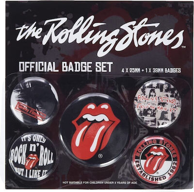 Pyramid International Badge The Rolling Stones Badge Pack BP80465