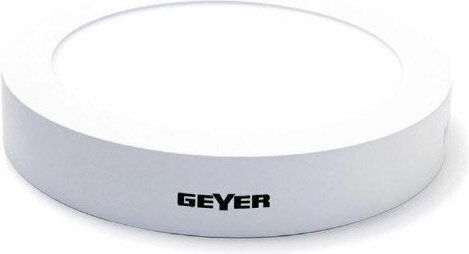 Geyer Στρογγυλό Εξωτερικό LED Panel 18W με Ψυχρό Λευκό Φως 6500K 22.5εκ.