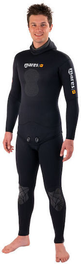 Mares Instinct Sport 55 Full Diving Suit Shaved for Spearfishing Black 5.5mm 110486