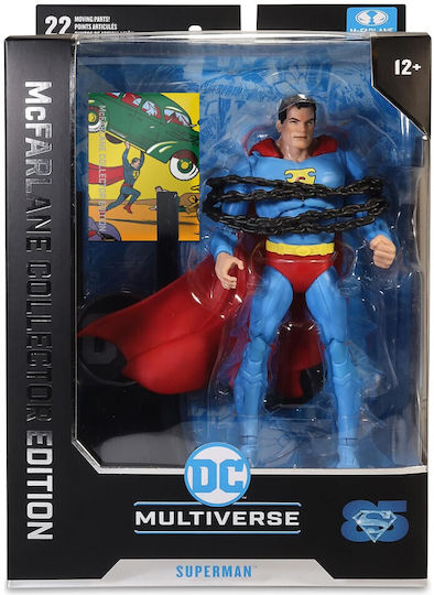Mcfarlane Toys DC Comics Superman Action Comics #1 Action Figure Height 18cm in Scale 1:10