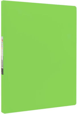 Clipboard Flexible with 30 plastic sleeves Slides for Paper A4 My Neon (Μiscellaneous colours) 1pcs