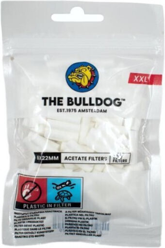 The Bulldog Amsterdam Filtertips Einfach 6mm 100x1Stk