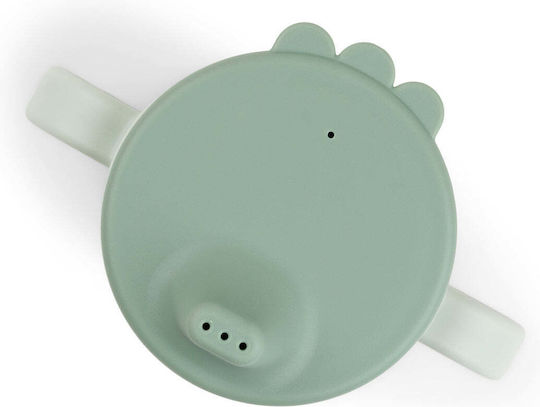 Done by Deer Happy Dots Educational Sippy Cup Plastic with Handles Green for 0m+m+ 215ml