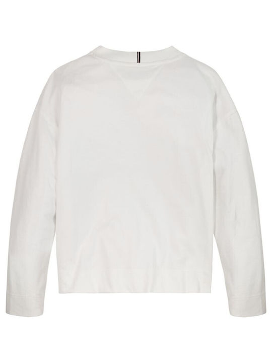 Tommy Hilfiger Children's Blouse Long Sleeve White