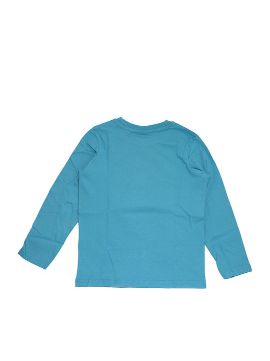 Kids' Shirt Long Sleeve Light Blue