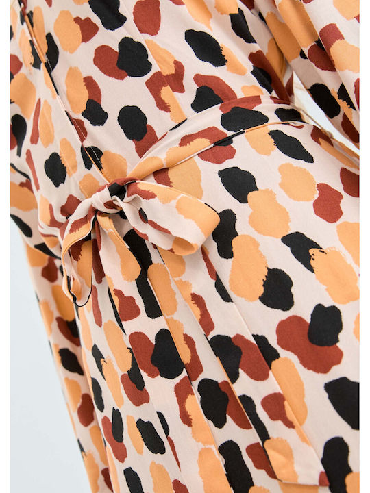 Compania Fantastica Midi Shirt Dress Dress Polka Dot