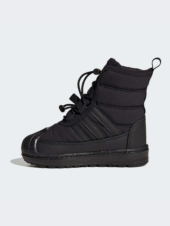 Superstar 360 Kinderstiefel Schwarze