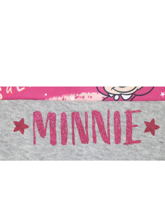 Disney Kids Sweatpants Set Gray 2pcs Minnie Mouse