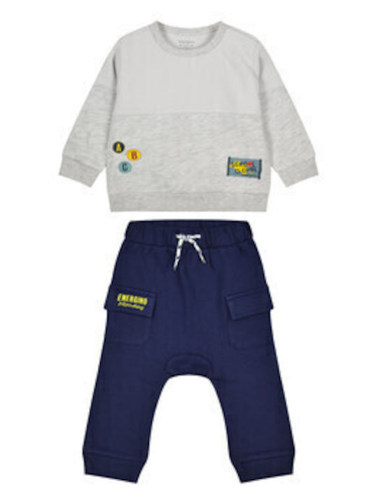 Energiers Kids Sweatpants Set Blue 2pcs