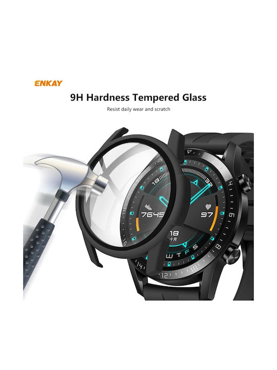 Πλαστική Θήκη σε Μαύρο χρώμα για το Huawei Watch GT2 46mm Πλαστική Θήκη σε Μαύρο χρώμα για το Huawei Watch GT2 46mm