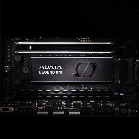 Adata Legend 970 SSD 1TB τύπου M.2 με σύνδεση PCI Express 5.0 και Ψύκτρα SLEG-970-1000GCI