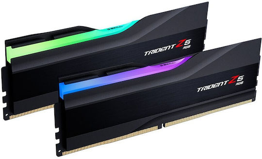 G.Skill Trident Z5 RGB DDR5 64GB RAM με 2x32GB Modules και Ταχύτητα 6800 για Desktop