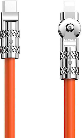 Dudao Usb USB-A zu Lightning Kabel 30W Orange 1m