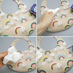 Queen Mother Feeding Set Animals made of Silicone with Non-Slip Base Gray 4pcs for 6+ months