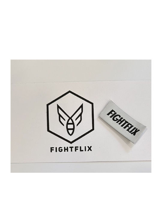 FightFlix Tactical Logo Herren Winter Jacke Lässig Winddicht Schwarz