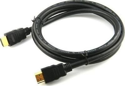 Jasper HDMI 1.4 Cablu HDMI de sex masculin - HDMI de sex masculin 1m Aur