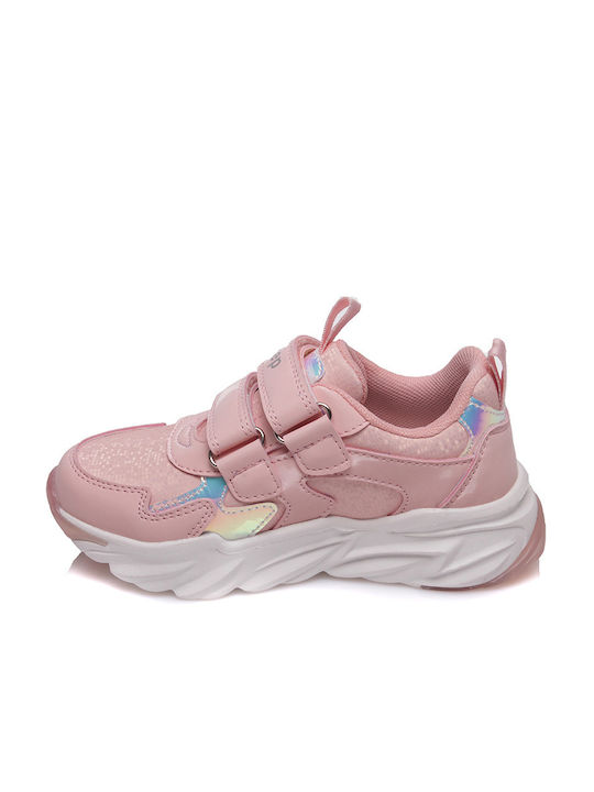 Weestep Kinder-Sneaker mit Klettverschluss Rosa