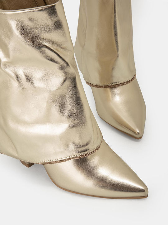 Stiefeletten Damen Goldene