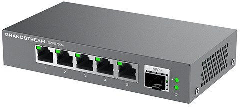 Grandstream GGWN7701P Unmanaged L2 PoE+ Switch with 8 Gigabit (1Gbps) Ethernet Ports