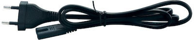 Tele Schuko - IEC C13 Cable 2m Μαύρο (CR-540)