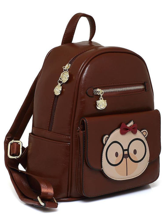 CreamBear Women's Bag Backpack Brown