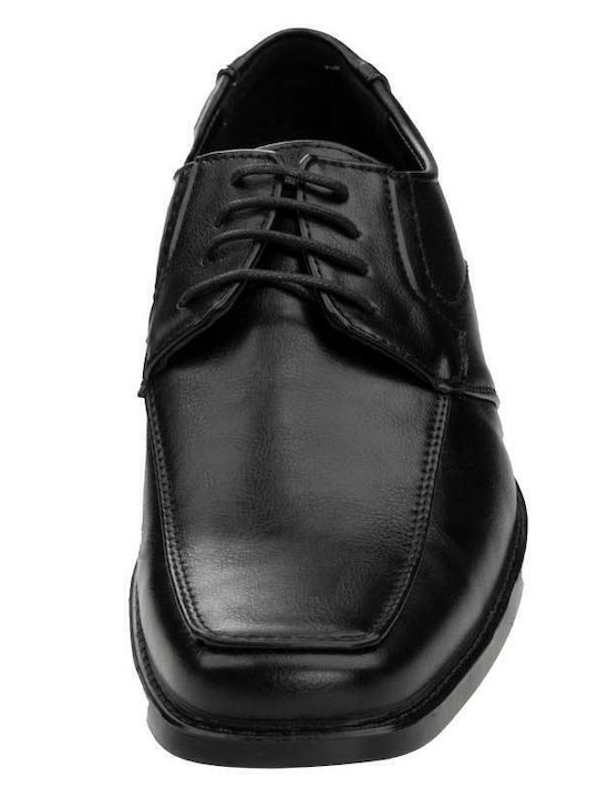 Men's Synthetic Leather Casual Shoes Black