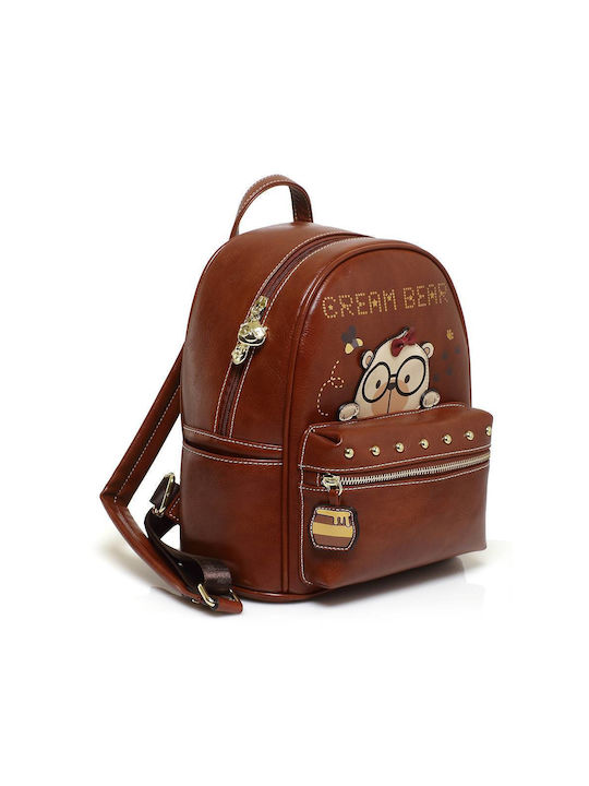 CreamBear Women's Bag Backpack Brown