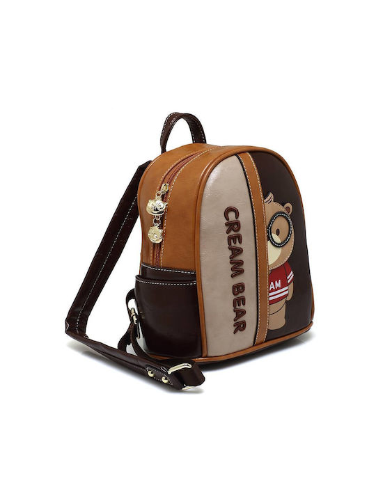 CreamBear Women's Bag Backpack Brown