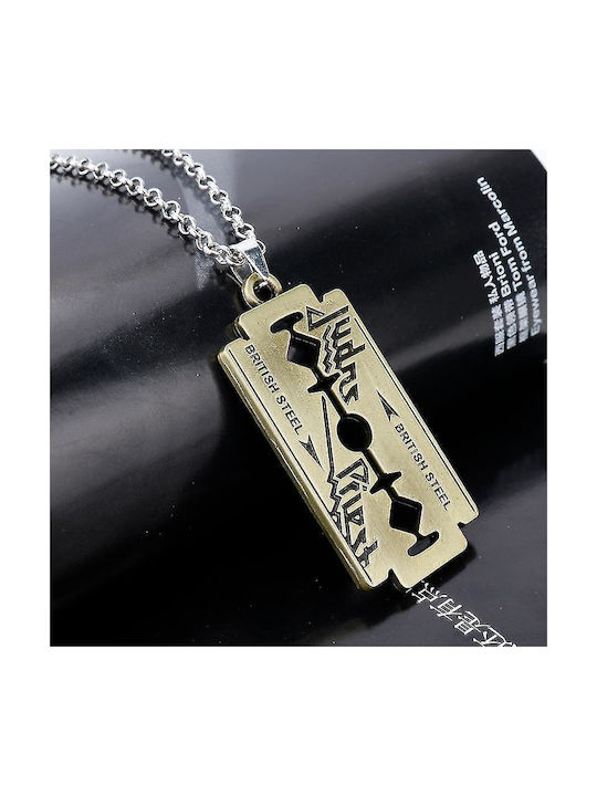 Molf's Judas Priest Necklace from Gold Plated Steel