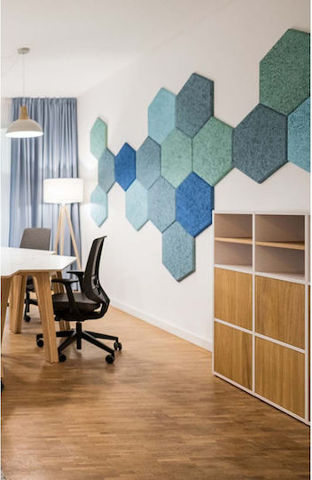 Audiodesigner Hexagon Audio-Behandlungsmaterial Panel (6 Stück)