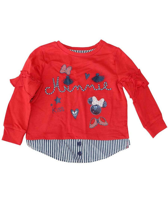 Disney Kids Sweatshirt Red