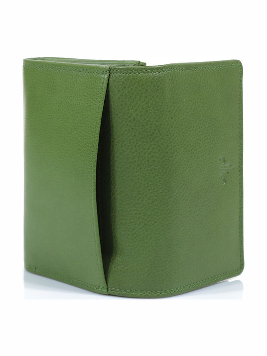 Large Leather Women's Wallet Classic Grass