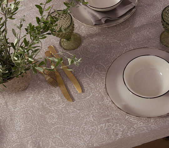 Nef-Nef Homeware Tischtuch Inspire Beige 150x300cm
