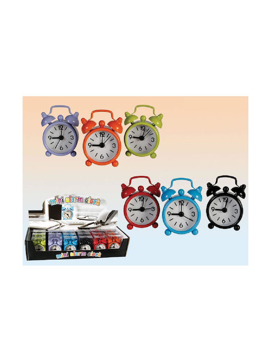 Out of the Blue Tabletop Clock with Alarm Silver 28253---ΓΧ-2