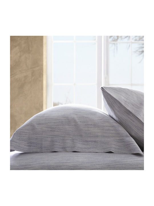 Hauz Duvet Cover Set Cotton Queen with 2 Pillowcases 250x270 Limited Edition Heather Touch Grey
