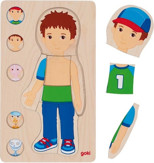 Kids Peg Puzzle for 4+ years old+ Years Goki