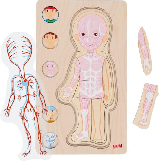 Kids Peg Puzzle for 4+ years old+ Years Goki